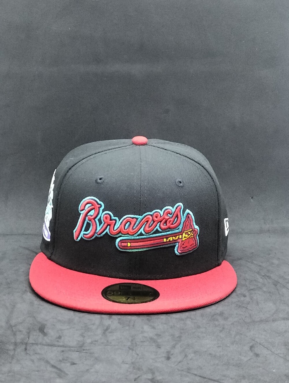 Atlanta Braves MLB New Era 59fifty Retro Spring Training Fitted Hat 7-3/8 NWT